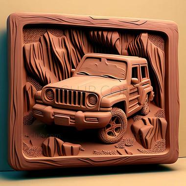 3D мадэль Jeep Liberty (STL)